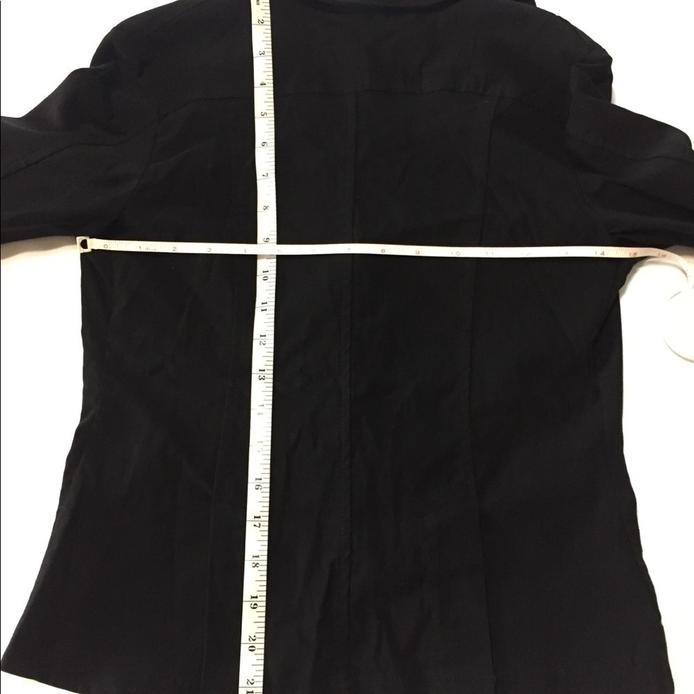 Black Jacket With Embroidery NWOT - Picture 7 of 8